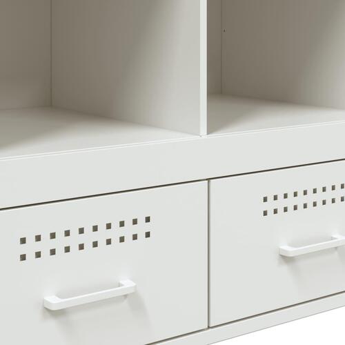 Skab 68x39x101,5 cm stål hvid