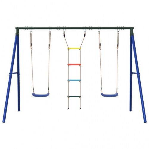 Gyngesæt med gynger og stige