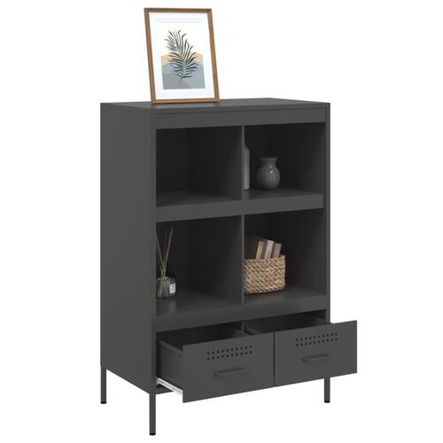 Skab 68x39x101,5 cm stål sort