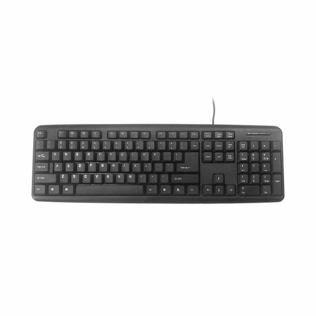 Tastatur GEMBIRD 8716309083980 Sort