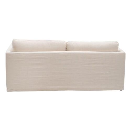 3 personers sofa Beige Viskose 224 x 100 x 94 cm