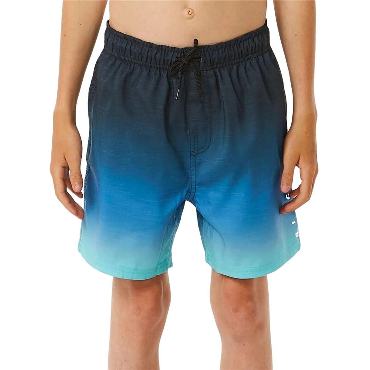 Rip Curl Fade Volley badebukser til drenge - 16 år, blå billede