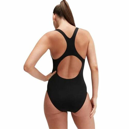 Badedragt til piger Speedo Digital Printed Medalist Sort 36