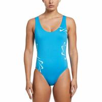 Badetøj til Kvinder Nike U-Back One Piece Indigo M