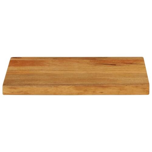 Bordplade 40x30x3,8 cm naturlig kant massivt mangotræ