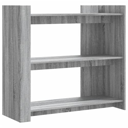 Konsolbord 100x35x90 cm konstrueret træ grå sonoma-eg