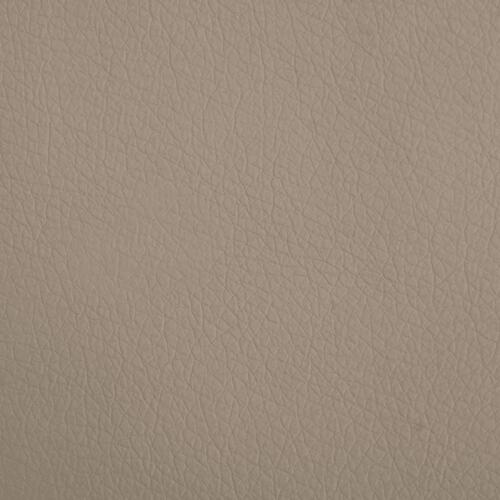 Hundeseng 80x45x30 cm kunstlæder cappuccinofarvet