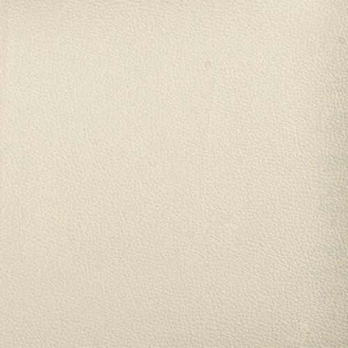 Fodskammel 60x50x41 cm kunstlæder cremefarvet