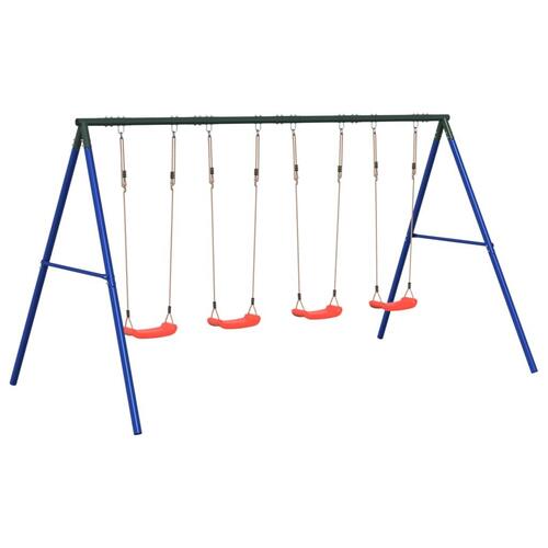 Gyngestativ med 4 gynger