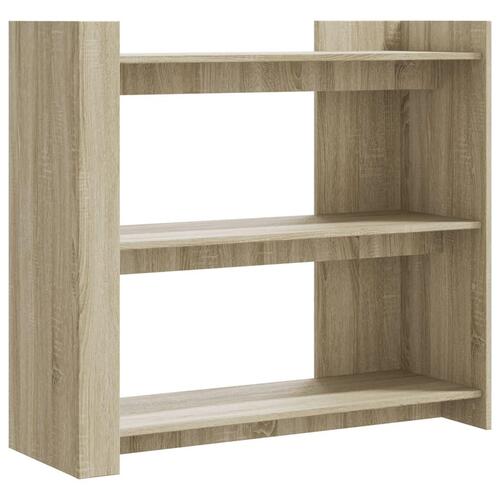 Konsolbord 100x35x90 cm konstrueret træ sonoma-eg