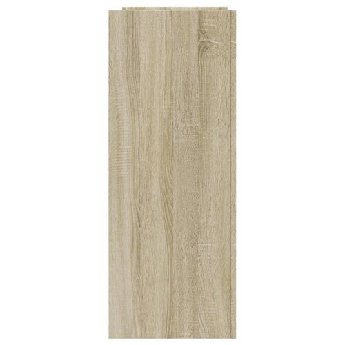 Konsolbord 100x35x90 cm konstrueret træ sonoma-eg