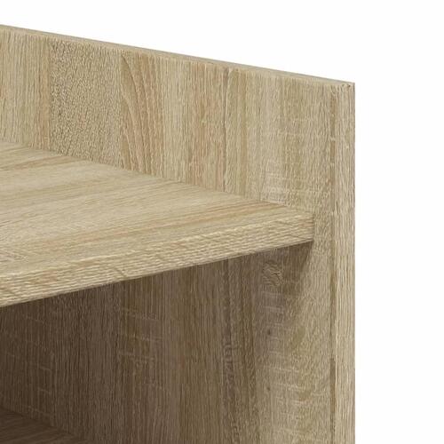 Skoreol 74,5x37,5x100 cm konstrueret træ sonoma-eg