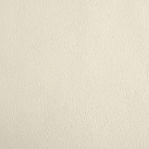 Hundeseng 80x45x30 cm kunstlæder cremefarvet