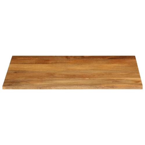 Bordplade 110x80x3,8 cm naturlig kant massivt mangotræ