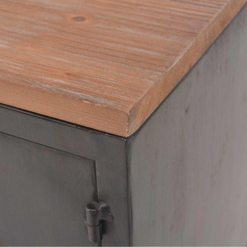 Tv-bord 120x30x43 cm sort
