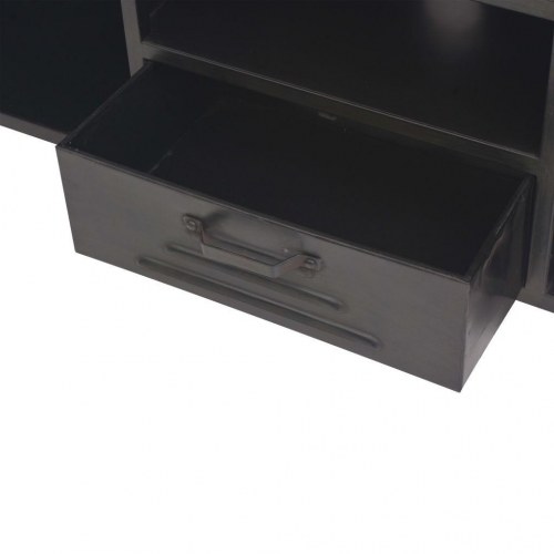 Tv-bord 120x30x43 cm sort