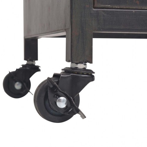 Tv-bord 120x30x43 cm sort