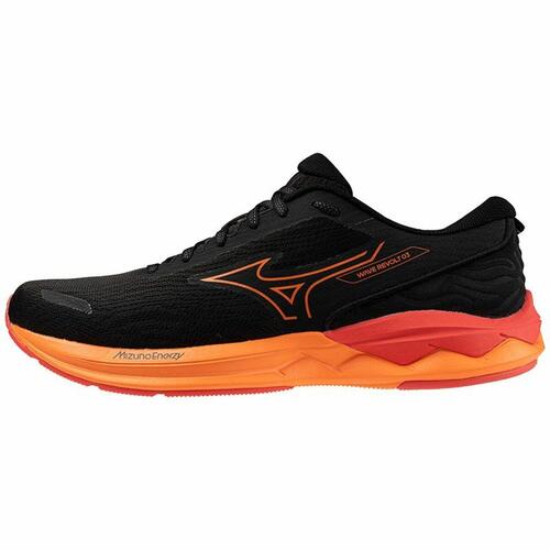 Løbesko til voksne Mizuno Wave Revolt 3 Sort 45