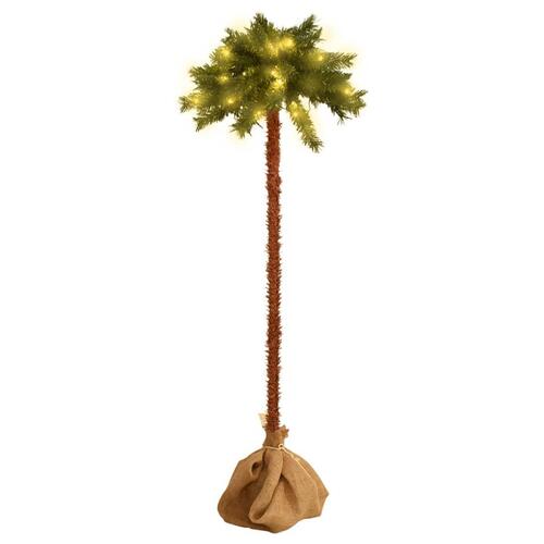 Juletræ med LED-lys 120 cm