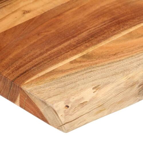 Bordplade 100x60x2,5 cm rektangulær massivt akacietræ