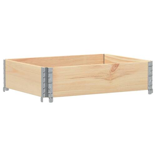 Plantekasse 80x60 cm massivt fyrretræ