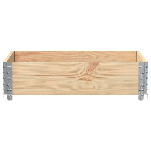 Plantekasse 80x60 cm massivt fyrretræ