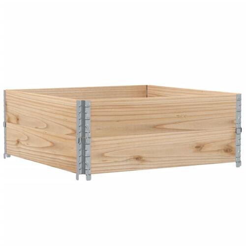 Plantekasse 100x100 cm massivt fyrretræ