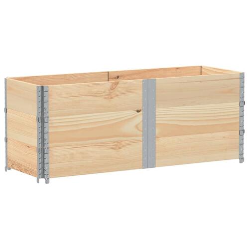 Plantekasse 150x50 cm massivt fyrretræ