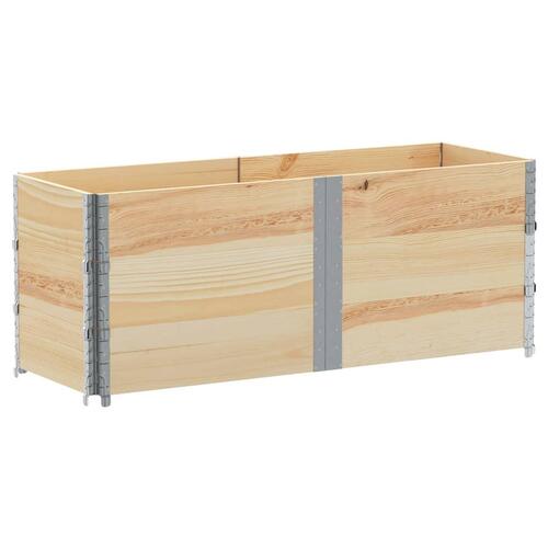 Plantekasse 150x50 cm massivt fyrretræ