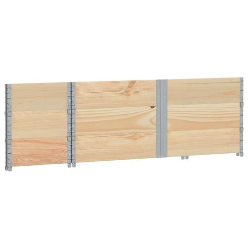 Plantekasse 150x50 cm massivt fyrretræ