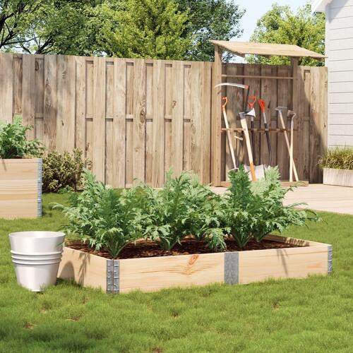 Plantekasse 150x100 cm massivt fyrretræ