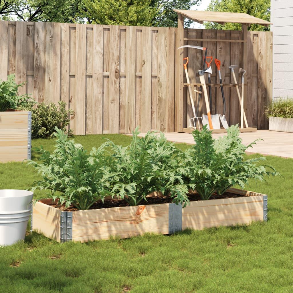 Plantekasse 150x50 cm massivt fyrretræ