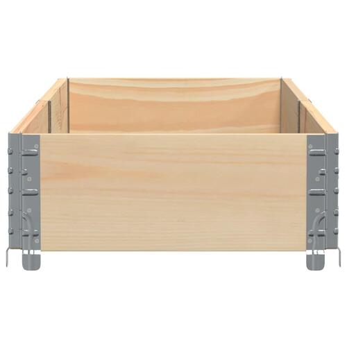 Plantekasse 150x50 cm massivt fyrretræ
