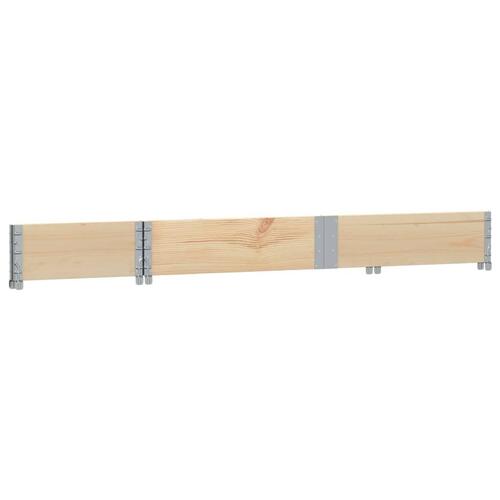 Plantekasse 150x50 cm massivt fyrretræ
