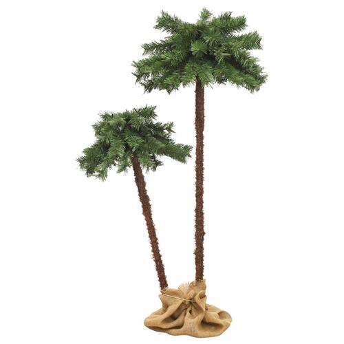 Juletræ med LED-lys 105 cm og 180 cm