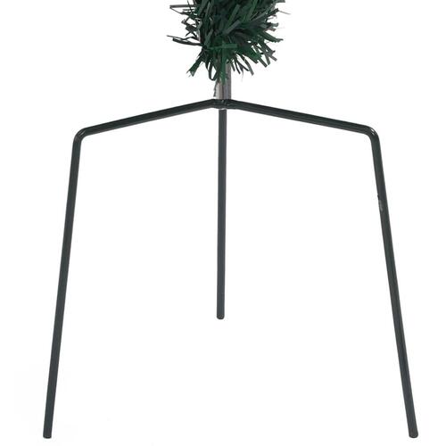 Kunstige juletræer med lys 2 stk. til havesti 76 cm PVC