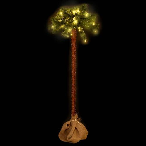 Juletræ med LED-lys 210 cm