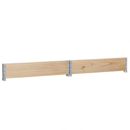 Plantekasse 100x100 cm massivt fyrretræ