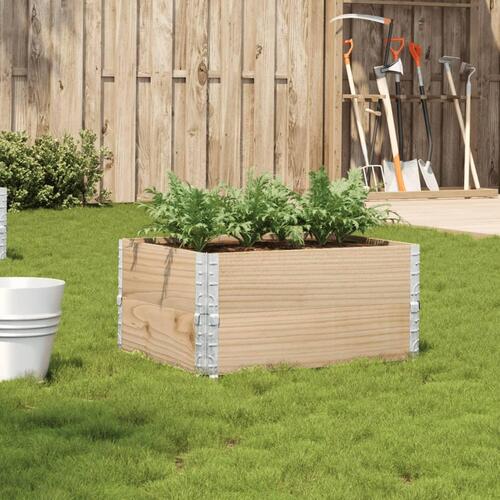 Plantekasse 80x60 cm massivt fyrretræ