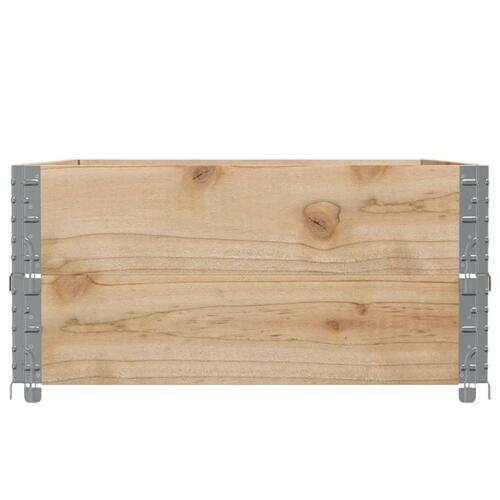 Plantekasse 120x80 cm massivt fyrretræ