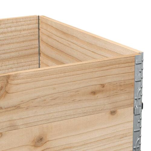 Plantekasse 120x80 cm massivt fyrretræ