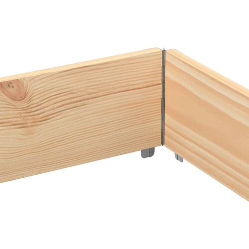 Plantekasse 150x100 cm massivt fyrretræ