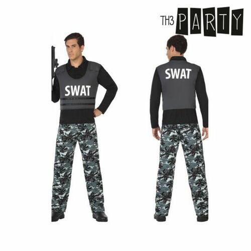 Kostume til voksne SWAT politimand M/L