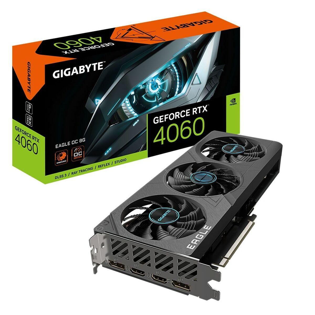 Grafikkort Gigabyte GV-N4060EAGLE OC-8GD Geforce RTX 4060 GDDR6