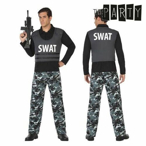 Kostume til voksne SWAT politimand XXL