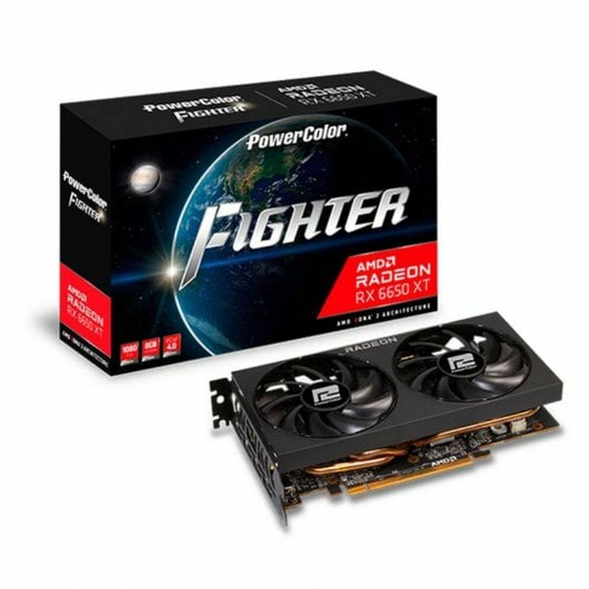 Grafikkort Powercolor AXRX 6650XT 8GBD6-3DH 8 GB GDDR6 radeon rx 6650 xt