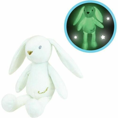 Bamse Jemini Luminou White Rabbit 20 cm