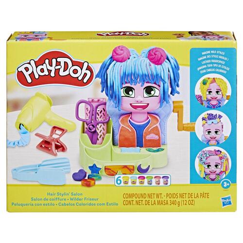 Modellervoks Spil Play-Doh Playdoh Multifarvet Tilbehør 6 Flasker Hår (1 enheder)