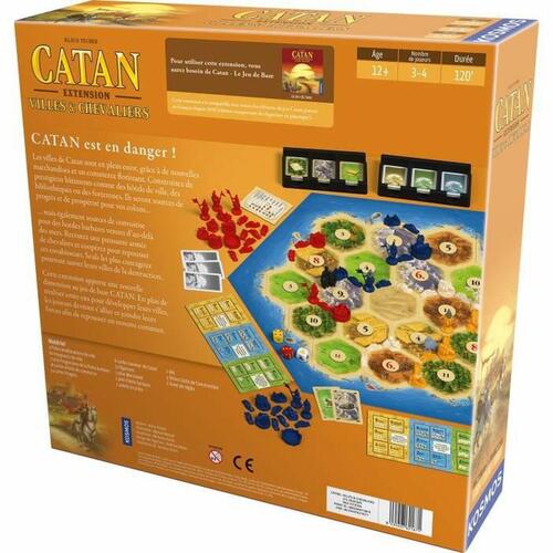 Brætspil Asmodee Catan Extension Villes & Chevaliers