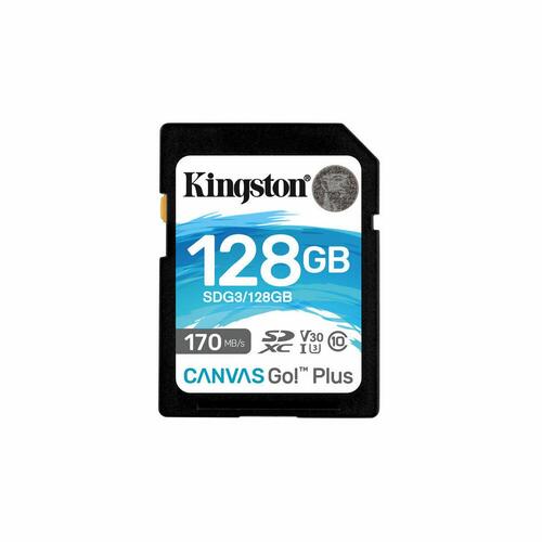 SD-hukommelseskort Kingston Canvas Go! Plus 128 GB